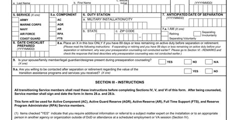 Dd Form 2648 ≡ Fill Out Printable Pdf Forms Online