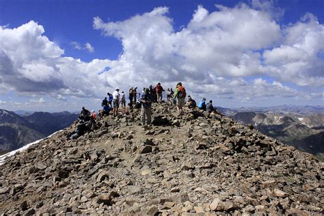 Resting on the Summit at Mount Elbert Colorado image - Free stock photo ...