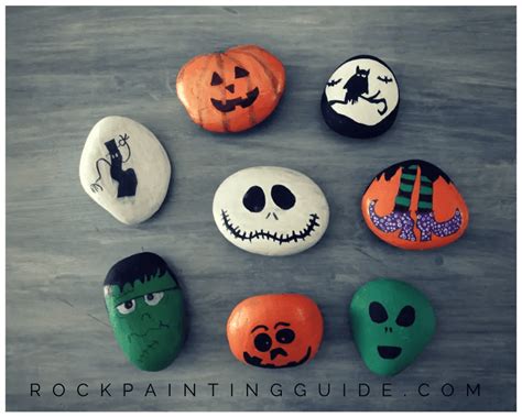 Mom Approved Halloween Rock Painting Ideas That Your Kids Will Love