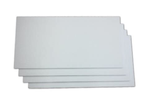 Ecobox 24 X 48 X 1 Inches Expanded Polystyrene Foam Sheet 4 Pack E