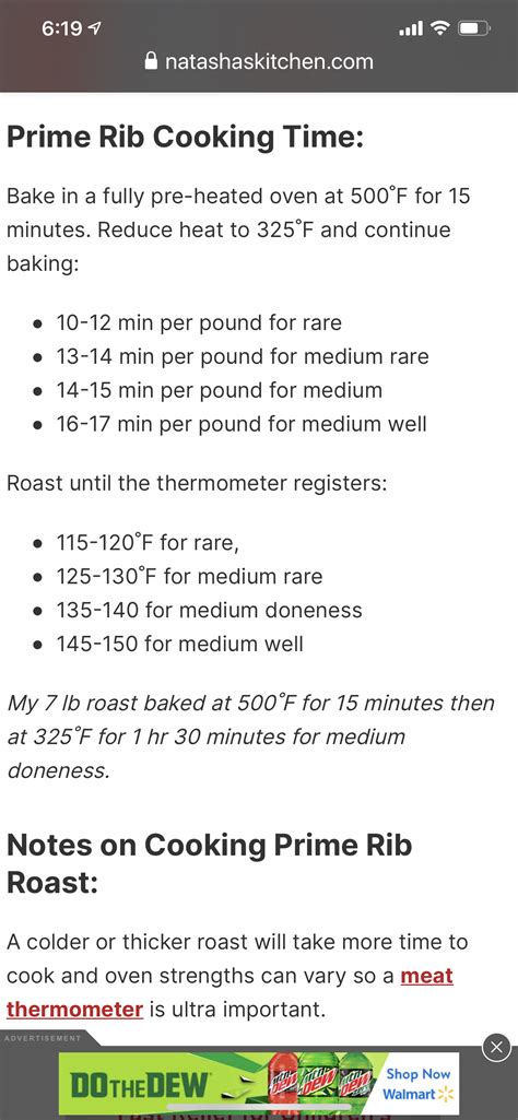 pin by valleri james on beef prime rib cooking times cooking time medium well