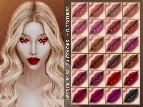 Lipstick 153 By Julhaos At Tsr Sims 4 Updates