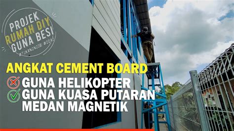 17 Rumah C Channel Guna Cement Board Cara Pasang Cement Board Untuk