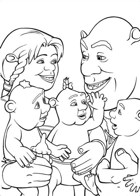 Shrek Kleurplaten 36 Cartoon coloring pages, Disney coloring pages