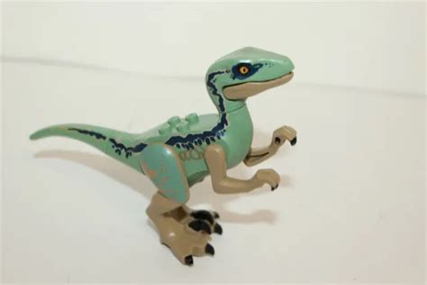 Lego Jurassic World Velociraptor Blue Minifigure Dinosaur 26 34 Picclick