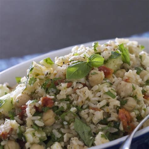 Greek Brown Rice Salad Recipe Allrecipes