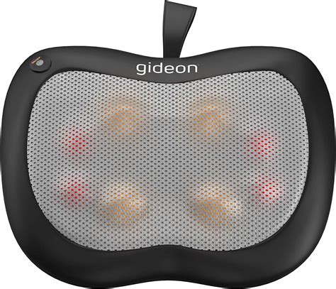 Gideon Shiatsu 3d Deep Kneading Full Back Massage Pillow 14 Nodes With Heatrelax