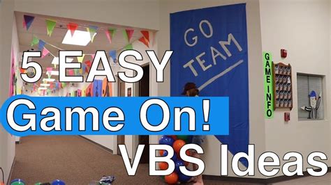 5 Easy Vbs Decorations For Lifeways Game On Vbs 2018 Vacation Bible