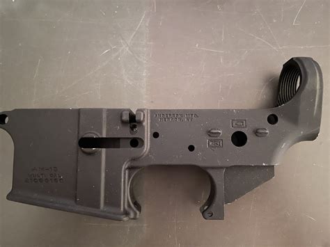 Anderson Manufacturing Am 15 Blemished Ghost Lower Receiver Stripped