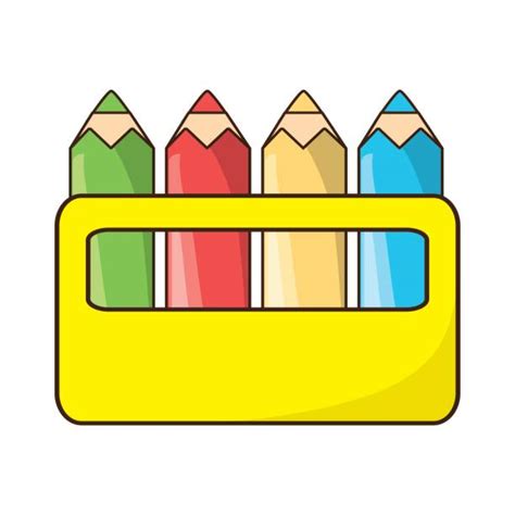 Crayons Box Illustrations Royalty Free Vector Graphics And Clip Art Istock