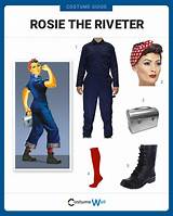 Then take the rest of your hair and create another bun a little lower on your head. Dress Like Rosie the Riveter | Rosie the riveter costume ...
