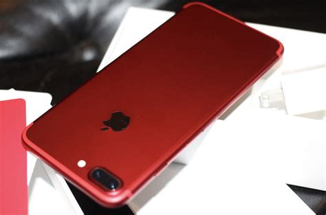 We Got Our Hands On The New Red Limited Edition Iphone 7 Plus Techcrunch