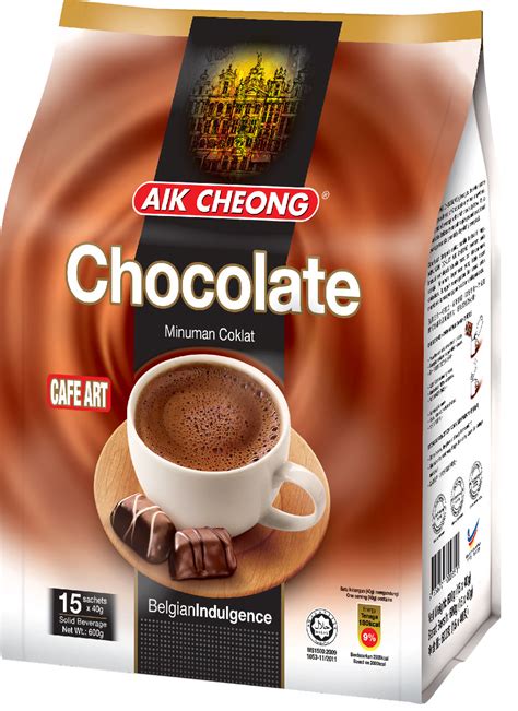 Aik Cheong Chocolate 300g 25g X 12 Sachets 3kraters