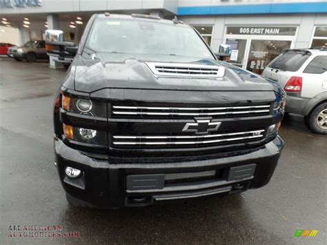 2019 Chevrolet Silverado 3500hd Ltz Crew Cab 4x4 In Black Photo 2