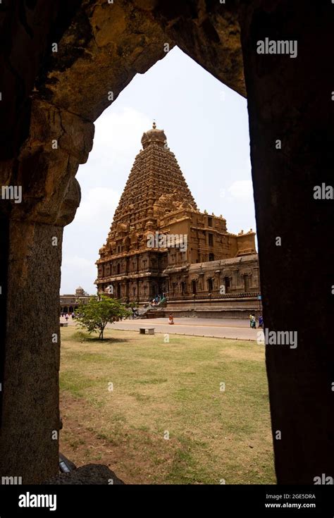 Brihadeeswara Temple Thanjavur Stock Photo Alamy