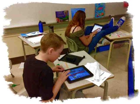 Inquiry Over Ipads Creating Stories Making Ebooks