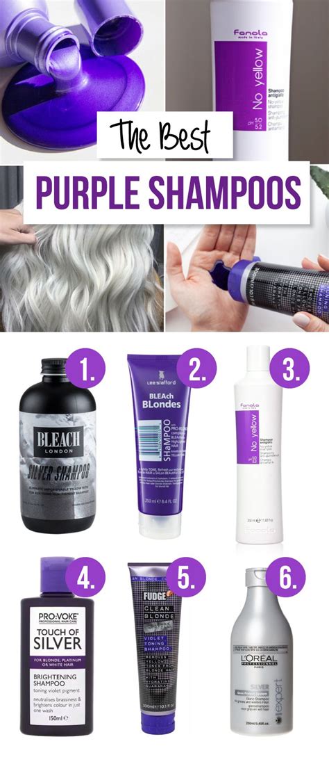 Shampoo For Silver Hair The Best Purple Shampoos For Ashy Silver