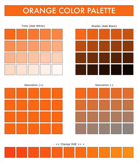 What Color Matches With Orange The Meaning Of Color