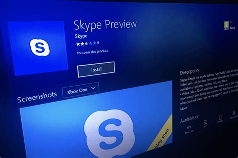 Skype Preview Uwp App Is Now Available On The Xbox One For Preview