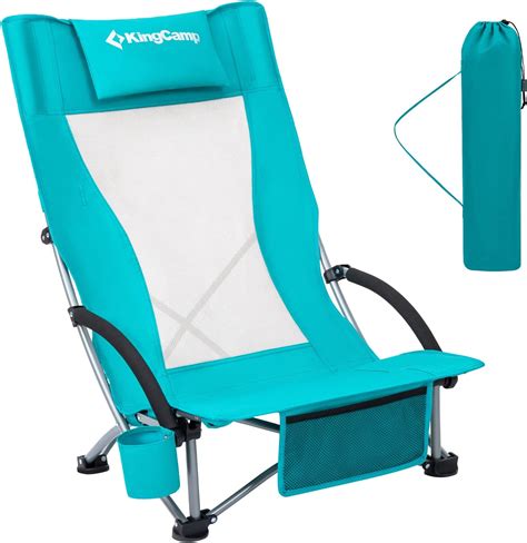 Xgear Low Seat Lightweight Folding Beach Chair For Adults