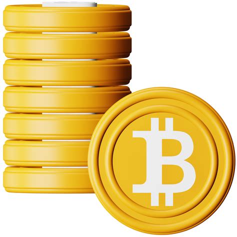 Free Bitcoins Cryptocurrency 3d Rendering Isometric Icon 13363806 Png