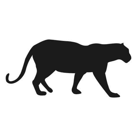 Panther Silhouette Transparent Png And Svg Vector File