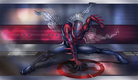 Spiderman 2099 Art Wallpaperhd Superheroes Wallpapers4k Wallpapers