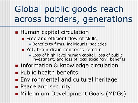 Ppt Higher Education And Global Public Goods Powerpoint Presentation