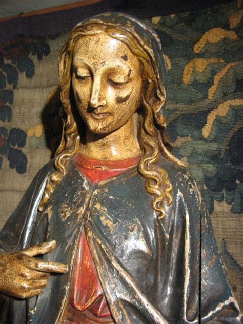 Mary magdalene,a sometimes called simply the magdalene, was a jewish woman who, according mary's epithet magdalene most likely means that she came from the town of magdala, a fishing town. A BEAUTIFUL 17TH CENTURY OAK AND POLYCHROMED SCULPTURE OF ...