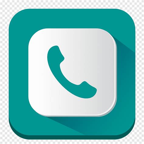 Iphone Computer Icons Telephone Call Phone Electronics Teal Png Pngegg