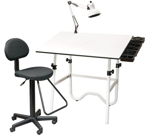 Drafting Table And Chair Alvin Onyx Creative Center