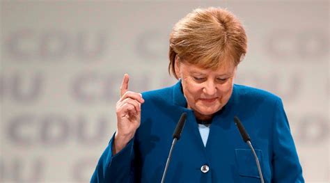 Merkels Letzte Rede Als Cdu Chefin Es War Mir Eine Ehre