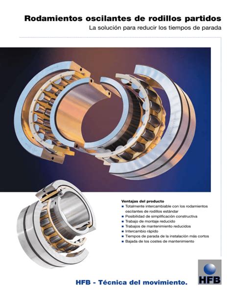 Rodamientos Oscilantes De Rodillos Partidos