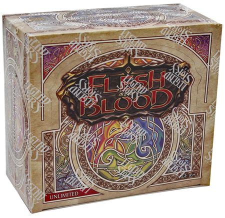 Tales Of Aria Unlimited Booster Box Of Packs Flesh Blood