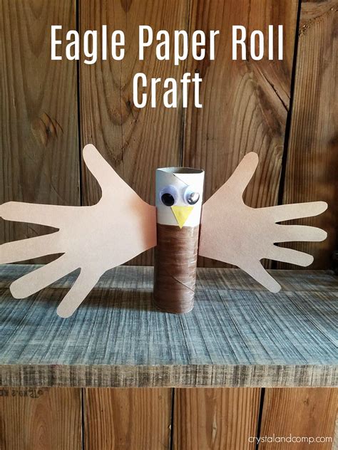 Eagle Paper Roll Craft For Preschoolers Paper Roll