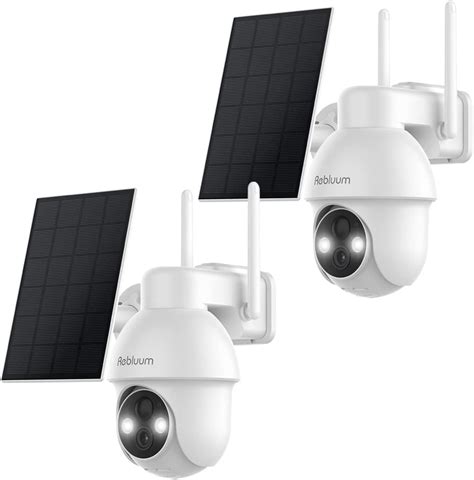 Amazon Rebluum Pack Security Camera Wireless Outdoor K Solar