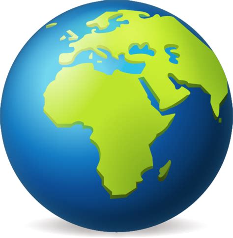 Download Hd Earth Globe Png Hd Emoji Earth Png Transparent Png Image