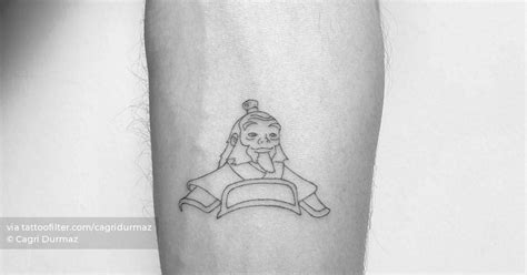 Uncle Iroh From Avatar The Last Airbender Tattooed