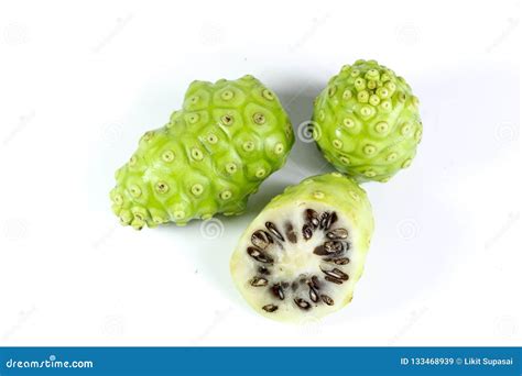 Great Morinda White Background In Studio Stock Image Image Of Morinda