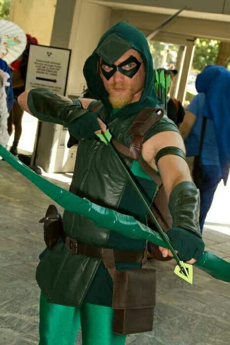 Green Arrow Costume Green Arrow Cosplay Green Arow Arrows Diy High