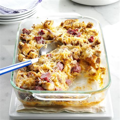 Myrecipes has 70,000+ tested recipes and videos to help you be a better cook. Reuben Bread Pudding Recipe | Taste of Home