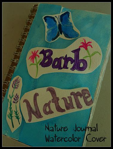 Creating A Nature Journal Cover Homeschool Nature Study