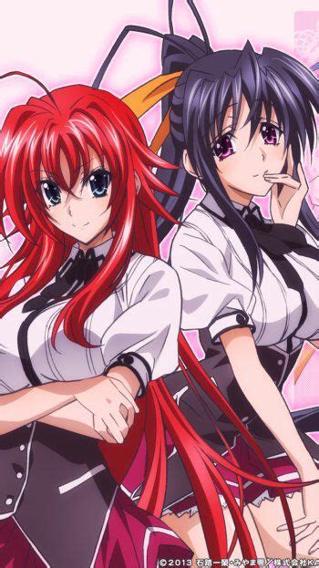 Rias Gremory And Akeno Himejima Wallpaper Anime High School Dxd