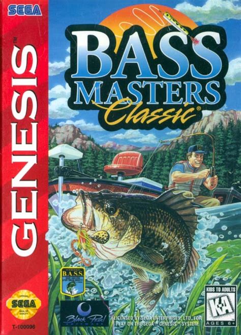 Bass Masters Classic Boxarts For Sega Megadrive The Video Games Museum