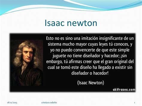 Biografia De Isaac Newton Resumen Corto Calaméo La Biografía De