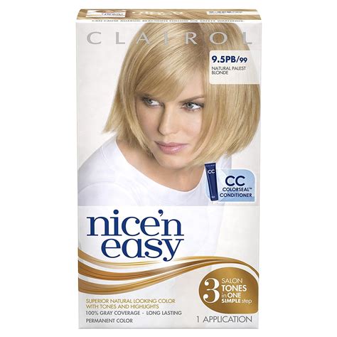 Clairol Nice N Easy PB Natural Palest Blonde Kit Details Can Be Found By Clicking On
