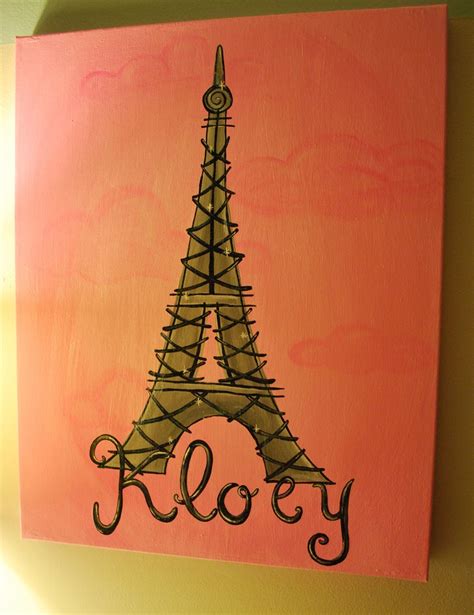 Eiffel Tower Eiffel Tower Tower Painting