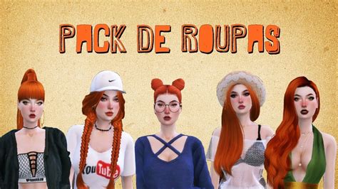 Pack De Roupas Femininas The Sims 4 Feminine Clothes Youtube