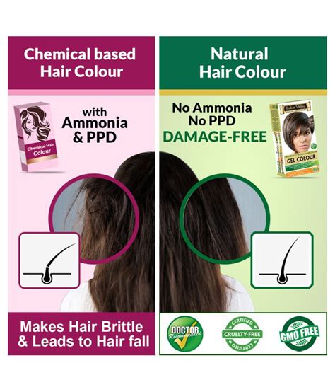 Buy Indus Valley Organically Natural Hair Color No Ammonia Gel Hair Color Medium Brown
