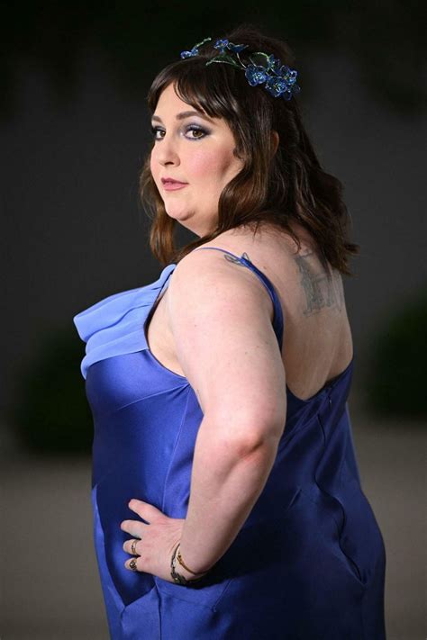 LENA DUNHAM at 2nd Annual Academy Museum Gala Afterparty in West